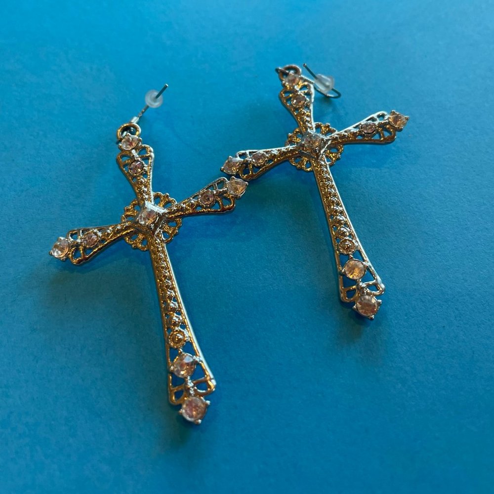 Cross Earrings